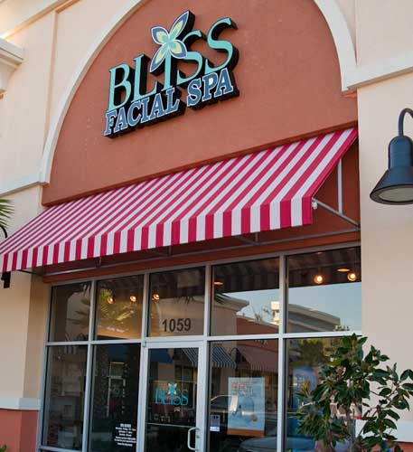 Bliss Facial Spa Property Bliss Facial Spa facade in Wesley Chapel, FL