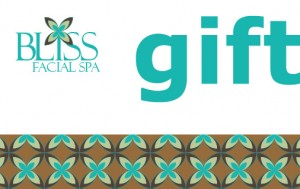 Gift Card Bliss Facial Spa Gift Card