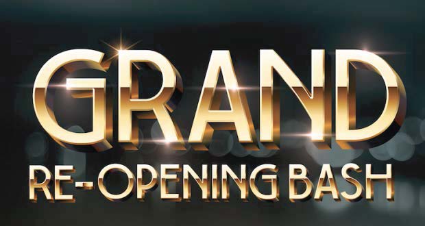 grand reopening bash